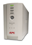 APC Back-UPS CS 350 - UPS - 230 V c.a. V - 210 Watt - 350 VA - RS-232, USB - connettori di uscita 4 - beige